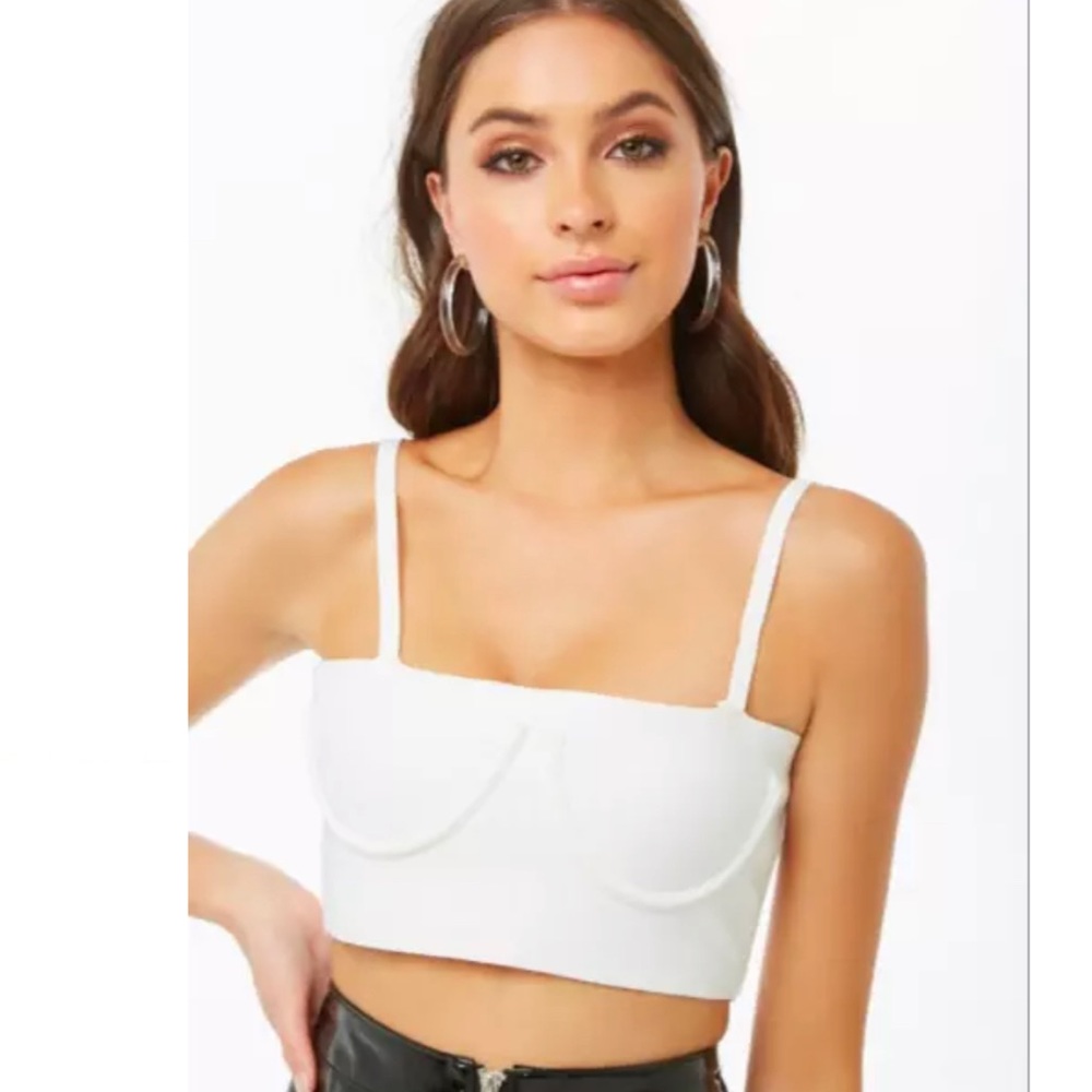 Tic-toc Junior's Bandage Underwire Crop Bra
